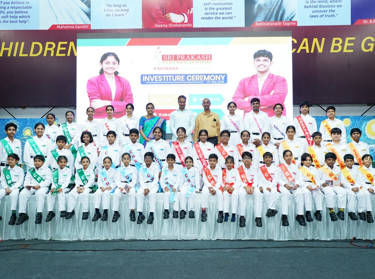 Sri Prakash Synergy School Conducts Investiture Ceremony - July 17, 2026